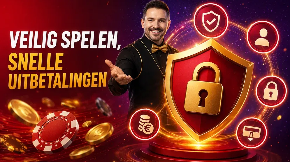 Dashboard met uitbetaling- en beveiligingsiconen